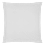 Taie d'oreiller 63 x 63 cm Coton blanc